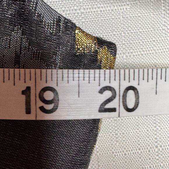 ELIZA J Jaquard Fit & Flare Dress Size 14 Party Floral Metallic Festive Holiday - Picture 15 of 16